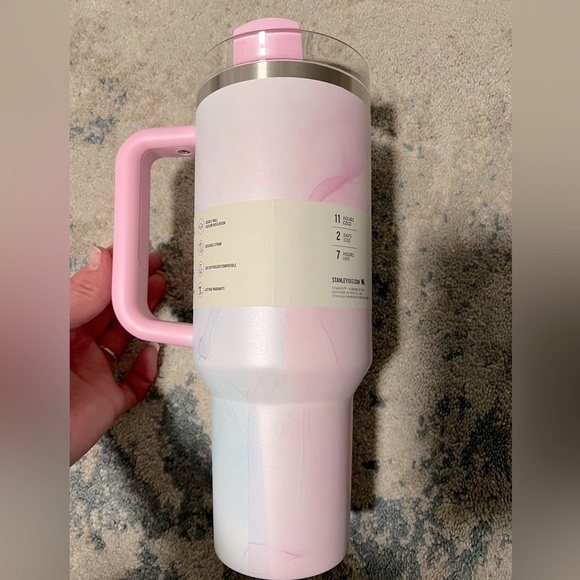 NEW Stanley 40ozStainless Steel H2.0 Flowstate Quencher Tumbler Watercol… - Picture 2 of 5